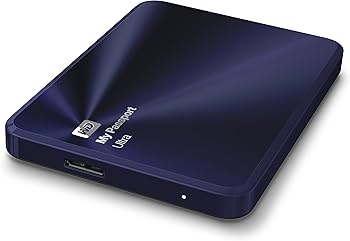 Amazon | WD 1TB ブルーブラック My Passport ウルトラメタル