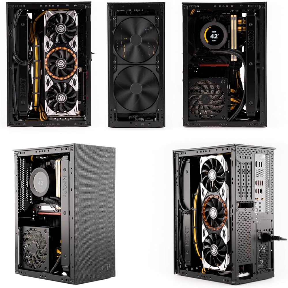 Amazon | SSUPD コンパクトPCケース Meshroom S PCI5 BK PCIe5.0