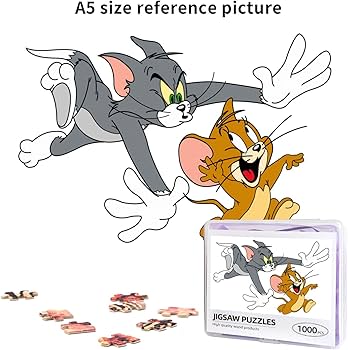 Amazon | トムとジェリー パズル ジグソーパズル 1000ピース 子供 知育