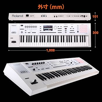 Amazon | Roland FA-06-SC シンプル4点セット シンセサイザー 【ケース