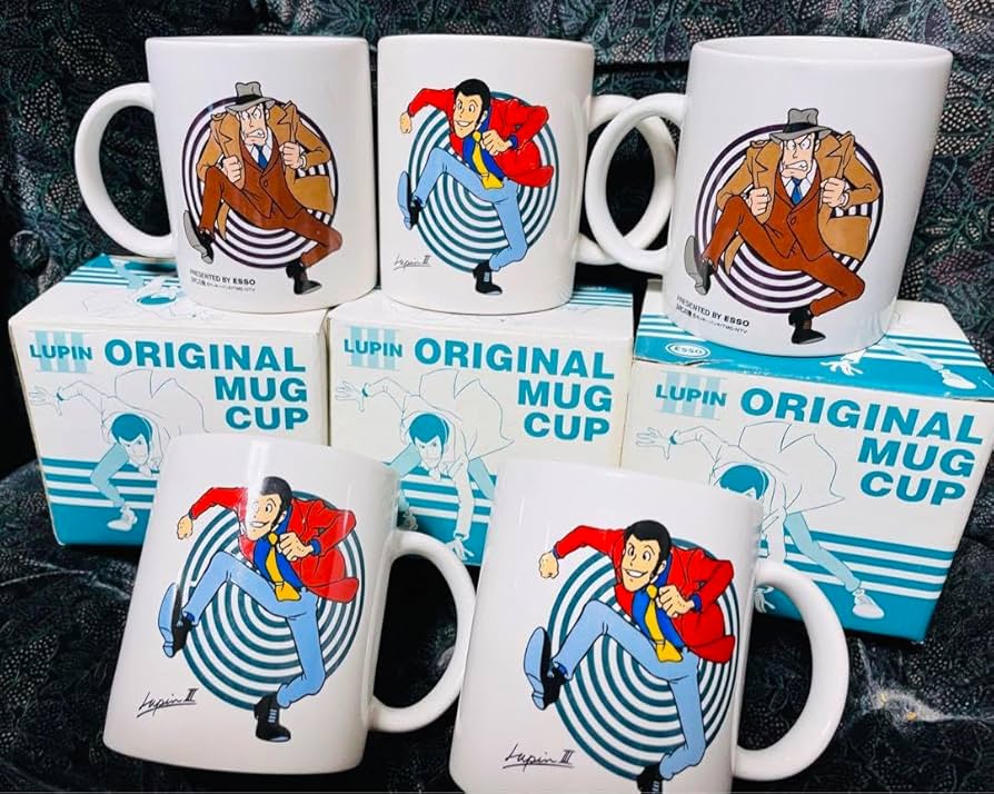 Amazon.co.jp: ルパン三世 オリジナルマグカップ 5個セット : ホーム