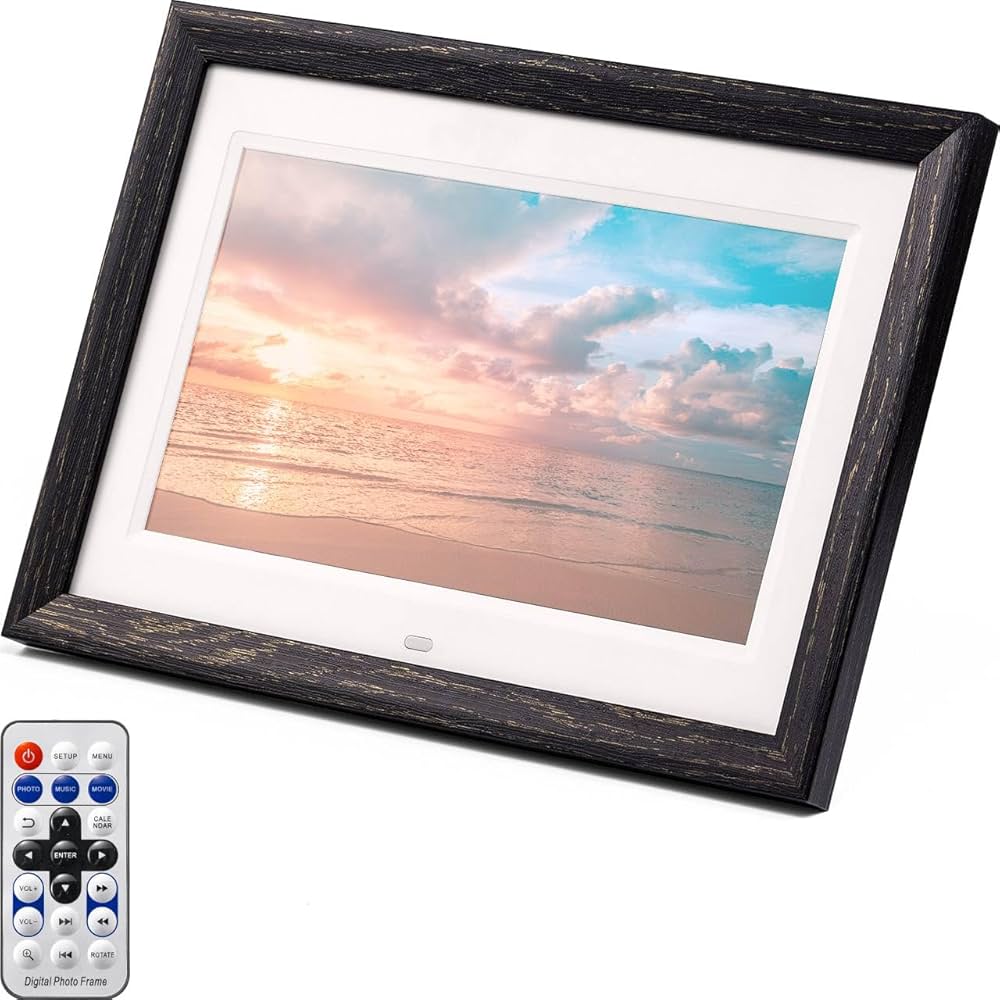 Amazon | サンワダイレクト デジタルフォトフレーム 10.1インチ 1024