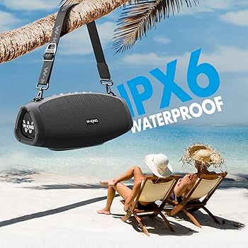 Amazon.co.jp: 120W MAX 70W RMS スピーカー bluetooth 重低音、IPX6