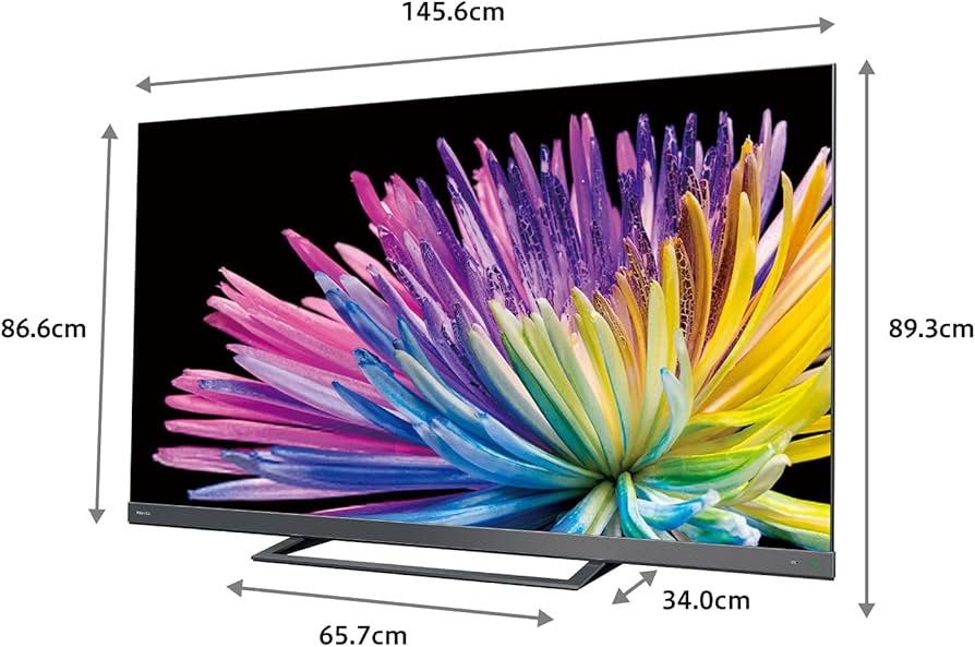東芝 65V型 4Kチューナー内蔵 液晶テレビ レグザ 65M540X W録画○ 東芝
