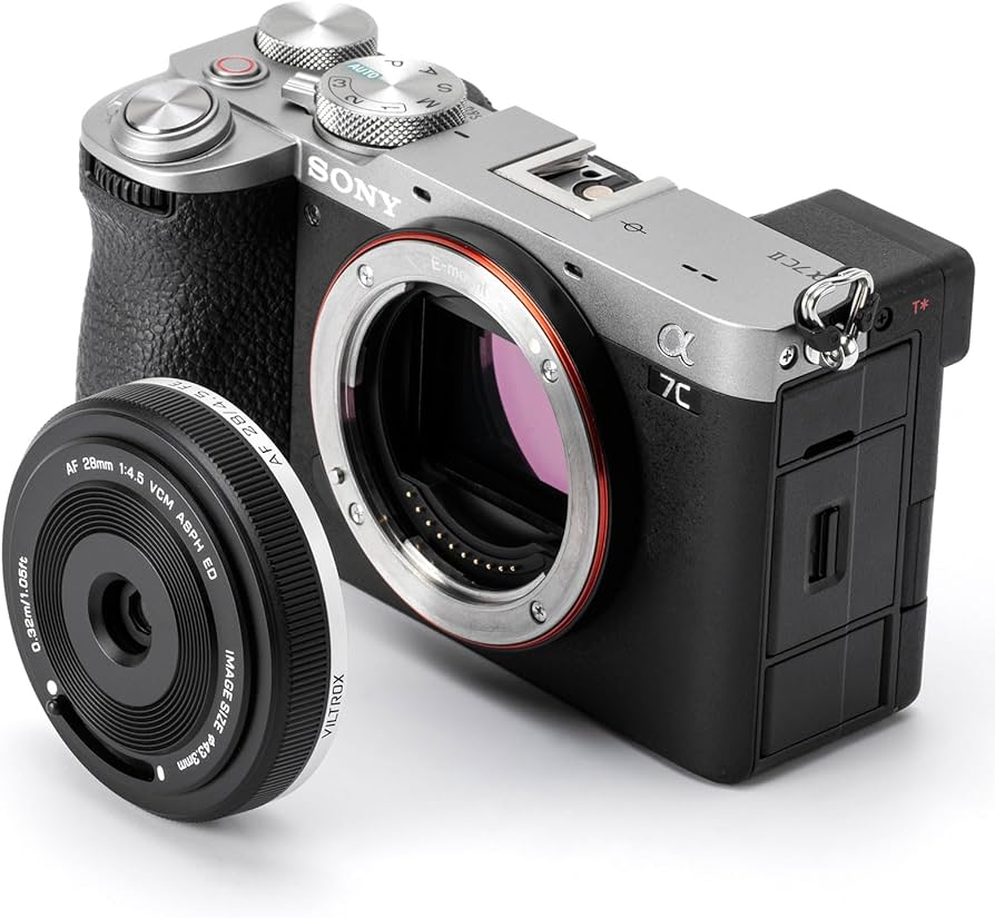 Amazon.com : Viltrox AF 28mm f4.5 FE Pancake Lens for Sony E Mount