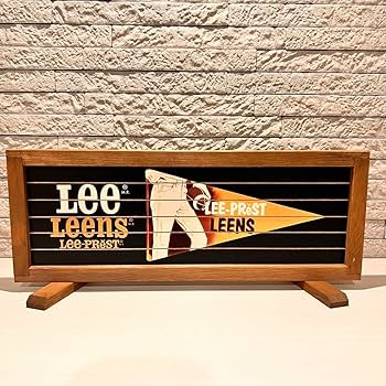 Amazon.co.jp: 超Lee リー 販促用看板型置物 ノベルティ ブラック