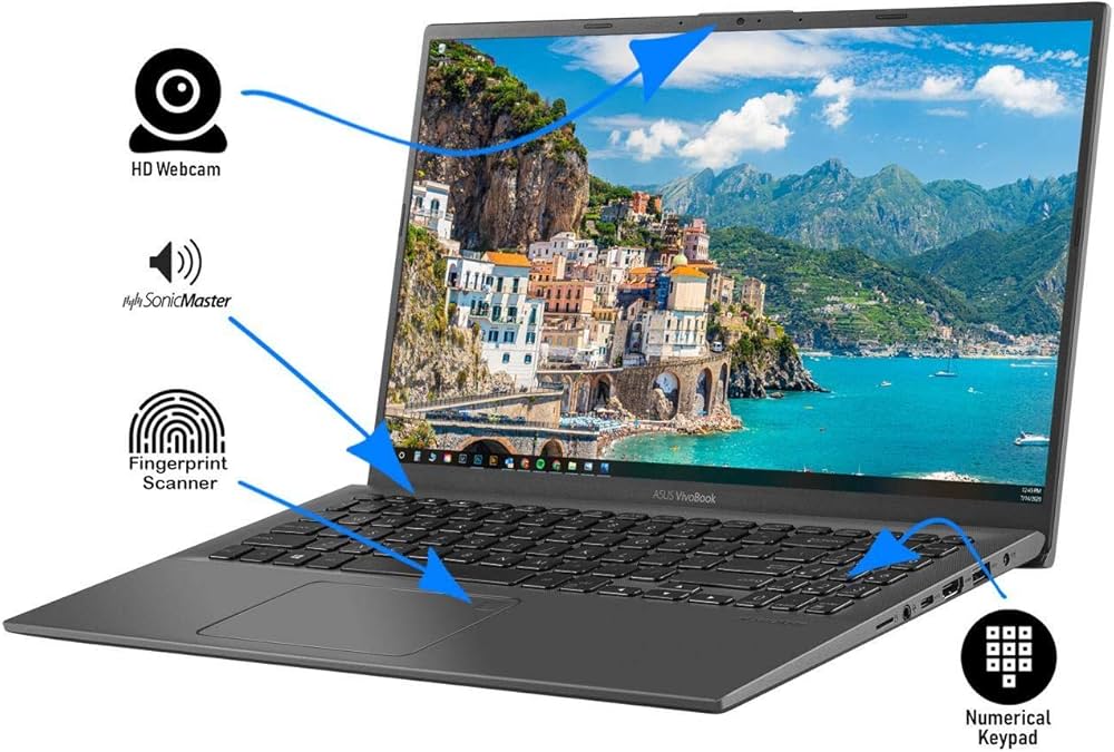 Amazon.co.jp: ASUS VivoBook 15.6インチ FHD タッチスクリーンノート