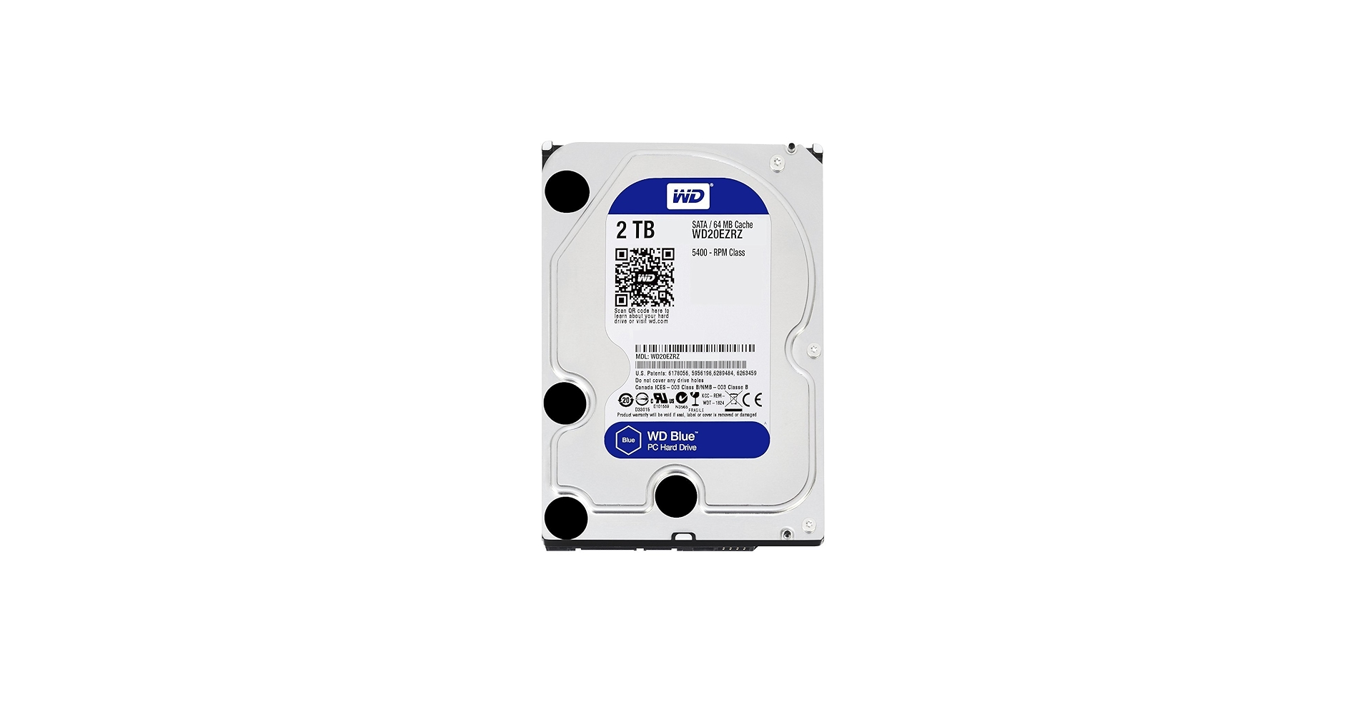 Amazon.com: Western Digital 2TB WD Blue PC Internal Hard Drive