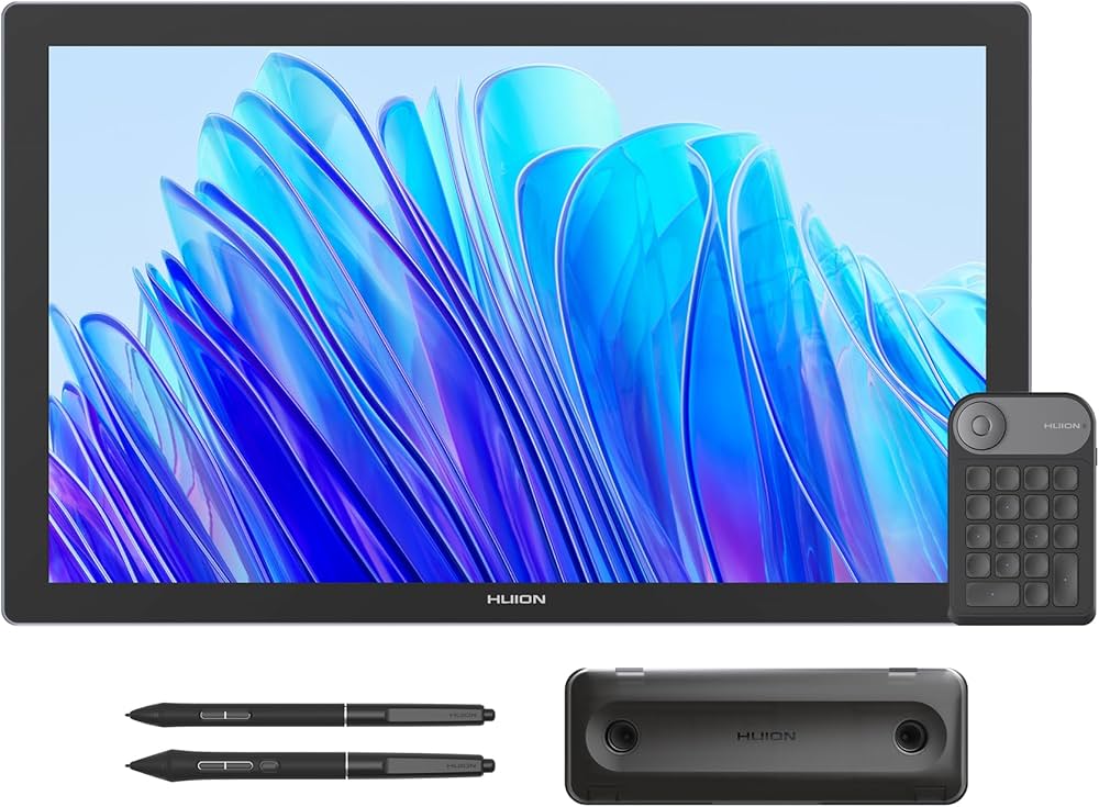 Amazon | HUION 液タブ Kamvas Pro 19 4K UHD(3840*2160) 18.4型 液晶