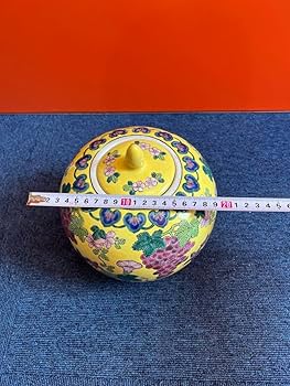 1060 中国古美術骨董花卉葡萄紋壺時代物