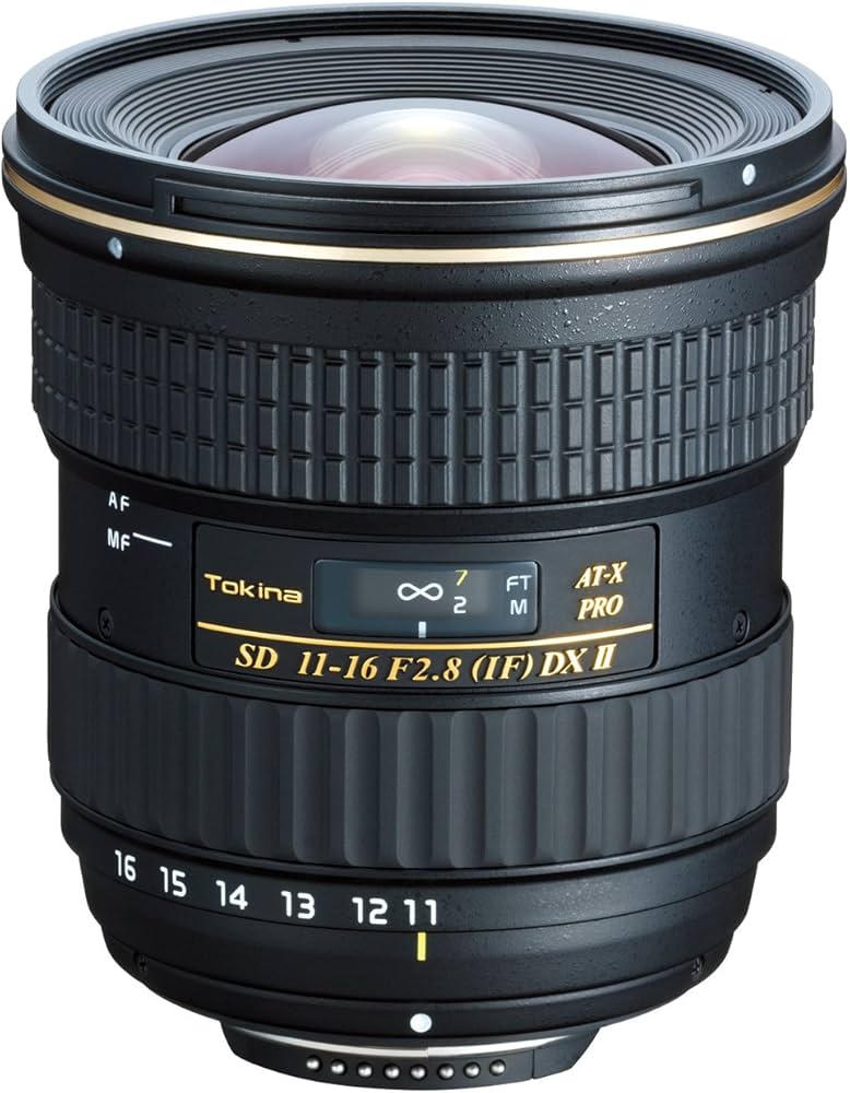 Tokina 11-16mm f/2.8 AT-X116 Pro DX II Digital Zoom Lens for Canon