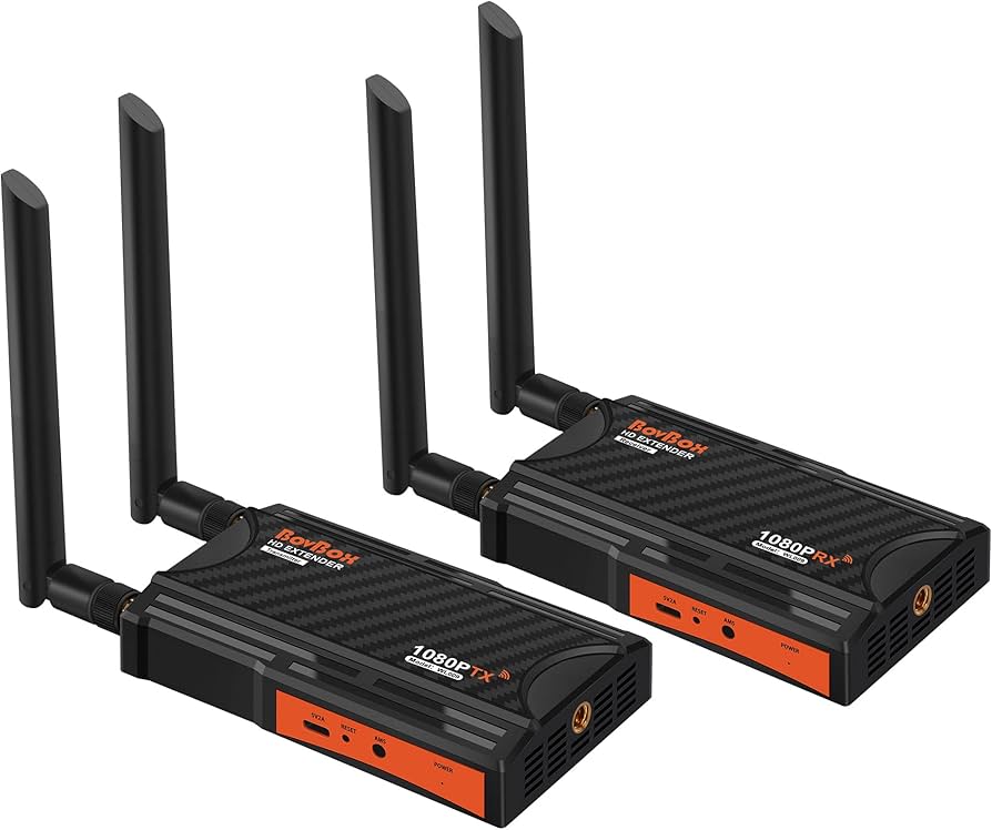 Amazon.co.jp: ワイヤレス hdmi 送受信機、1080P HD無線HDMI 820