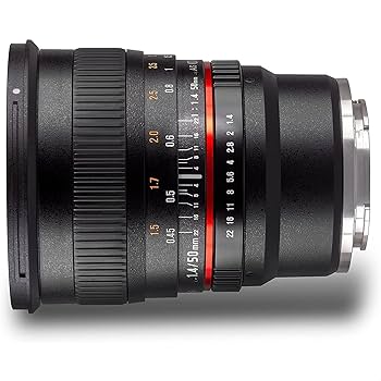 Amazon | SAMYANG 単焦点標準レンズ 50mm F1.4 ソニー αE用 フルサイズ