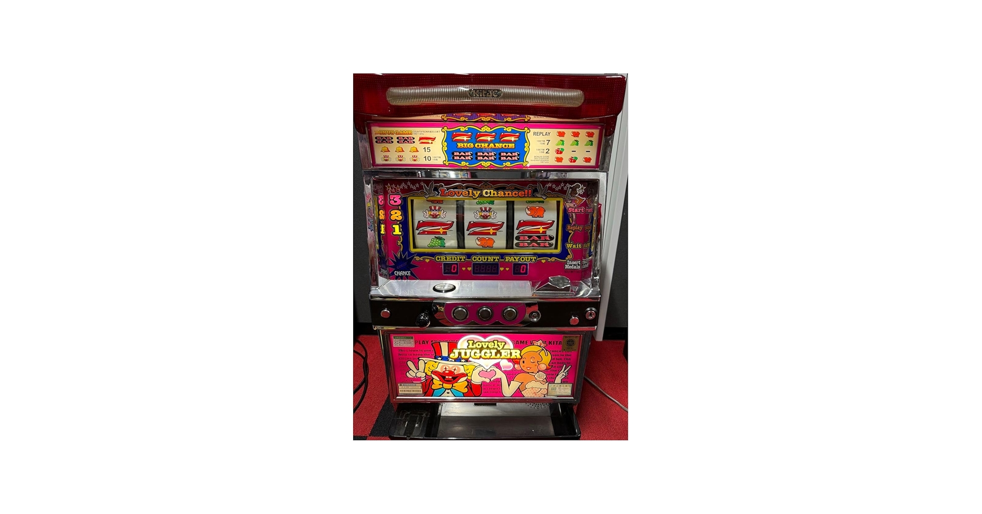 Amazon | レア パチスロ 実機 ラブリージャグラー | パチスロ 通販