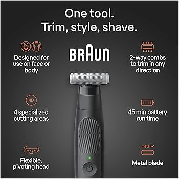 Amazon.co.jp: Braun Series XT5 オールインワン メンズ 髭トリマー