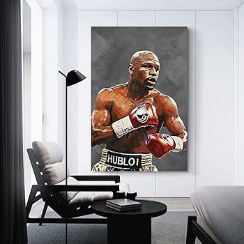 Amazon.co.jp: アメリカボクシングフロイドメイウェザーポスター