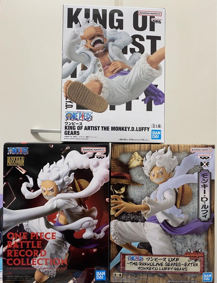 Amazon.co.jp: ルフィ ギア5 ニカ プライズ フィギュア KOA DXF セット