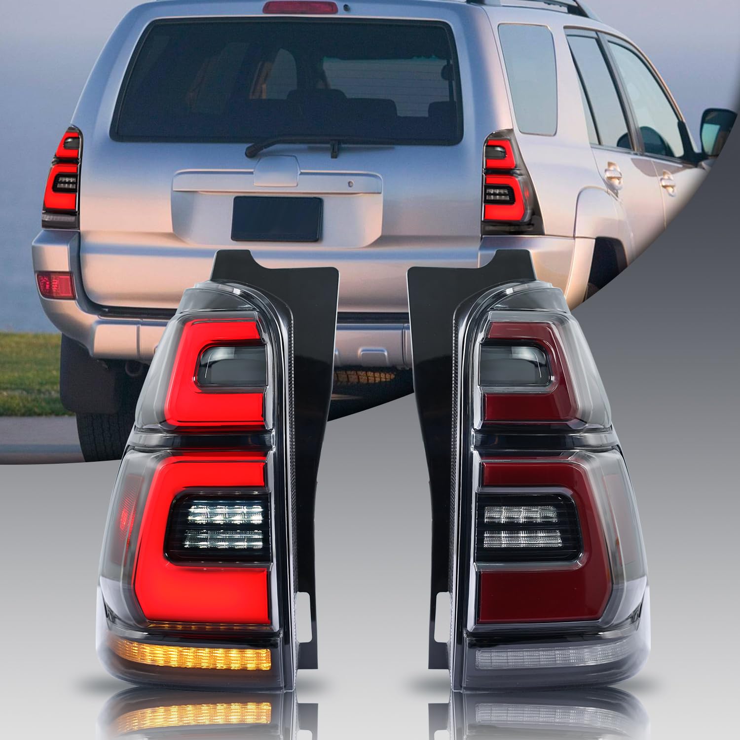 Amazon | トヨタ ハイラックスサーフテールランプ 4代目 N210 215系