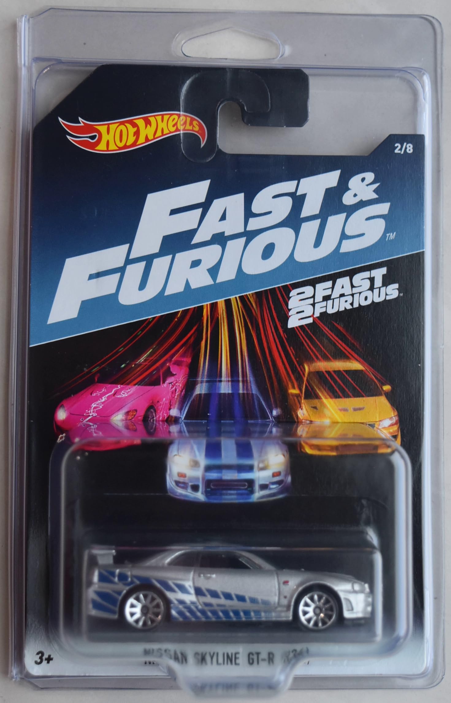 Amazon.com: Hot Wheels Nissan Skyline GT R, Fast & Furious 2/8