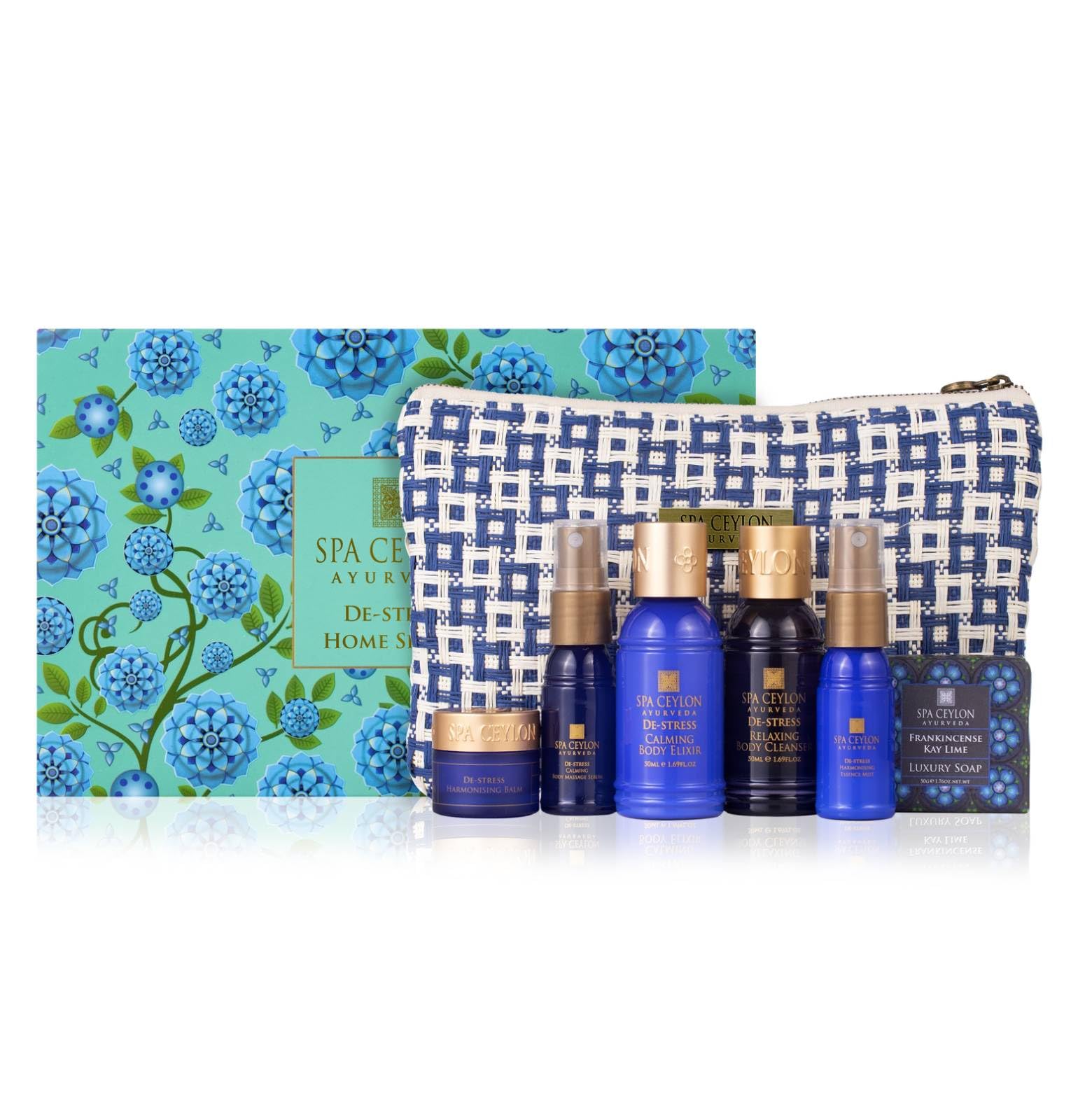 Amazon.com : SPA CEYLON De-stress Home Spa Set, Ayurvedic Spa Gift