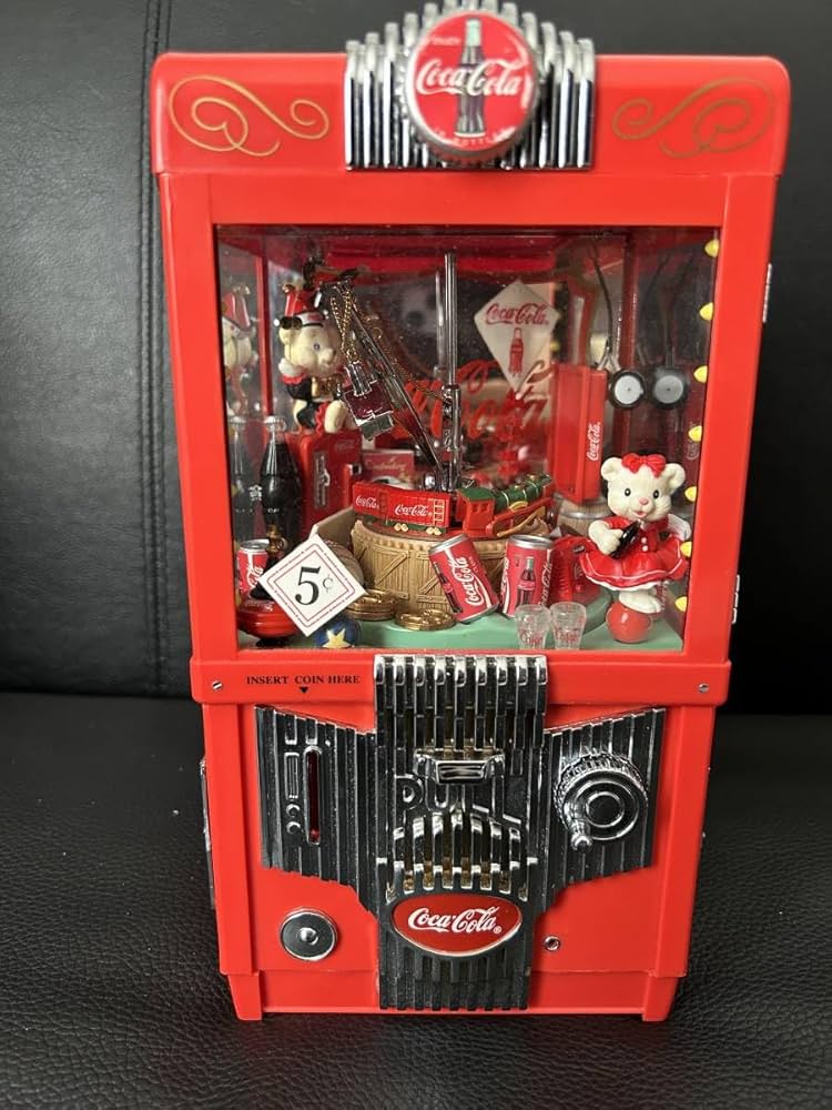 Amazon.co.jp: 元箱付き コカコーラ コインバンク クレーンゲーム型