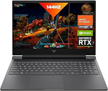 Amazon.com: HP Victus 16 Laptop, FHD IPS 144Hz Display, AMD Ryzen