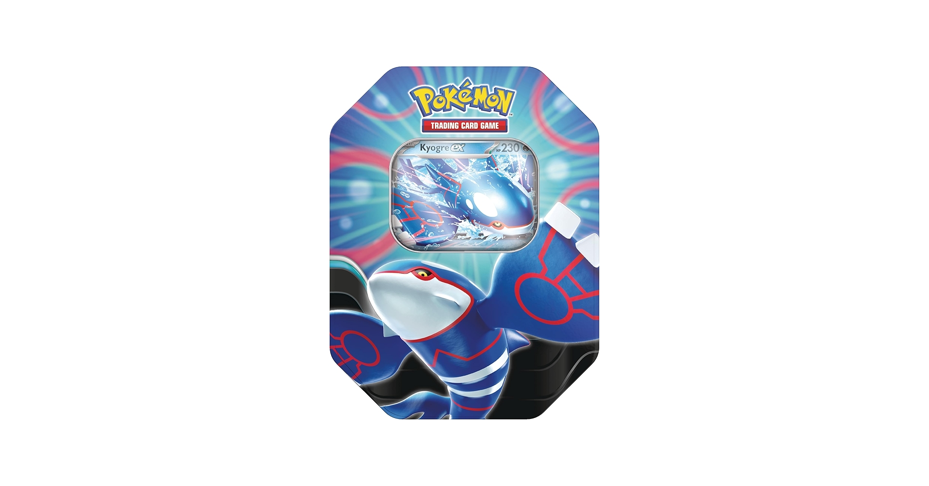 Amazon.com: Pokémon TCG: Azure Legends Tin – Kyogre ex (4 Booster