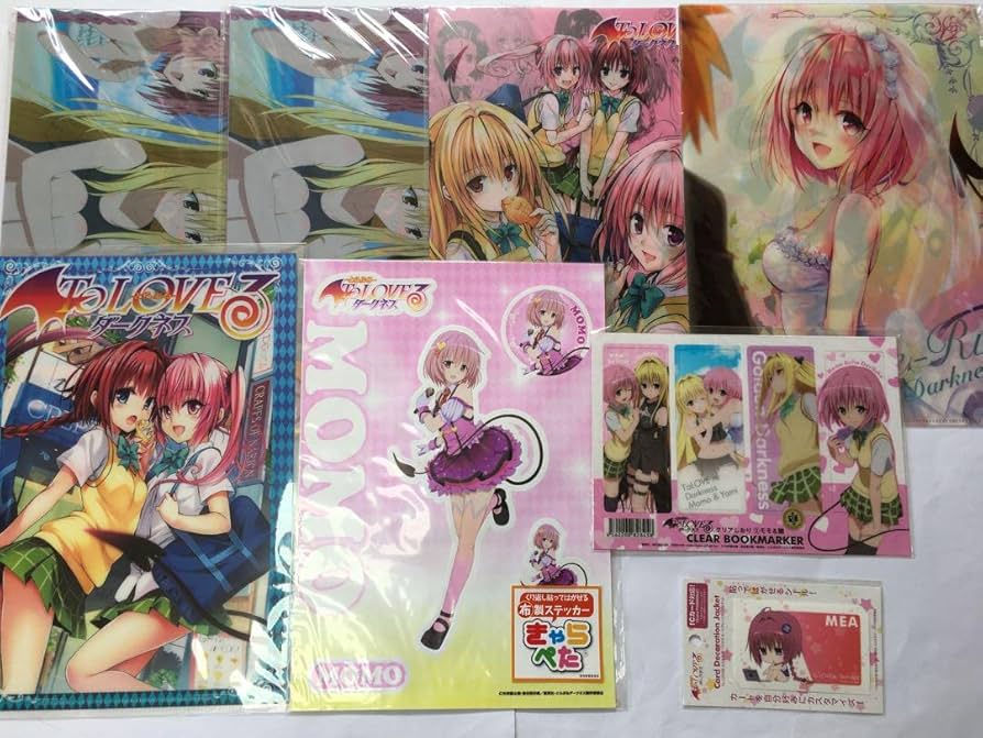 Amazon.co.jp: To LOVEる -とらぶる- ダークネス 紙類 グッズ セット
