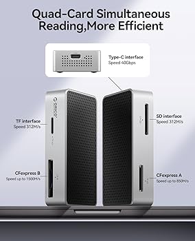 Amazon.co.jp: ORICO 40Gbps カードリーダー 【CFexpress Type B