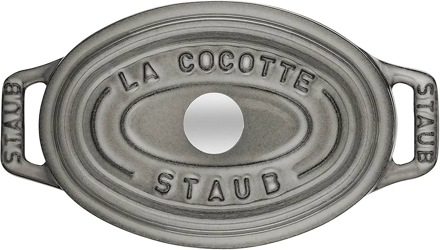 Amazon.com: staub La Cocotte Oval 40500-116 Mini Pico Cocotte Oval