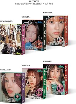 Amazon.com: NEWJEANS OMG 1st Winter Single Album (MESSAGE CARD Ver