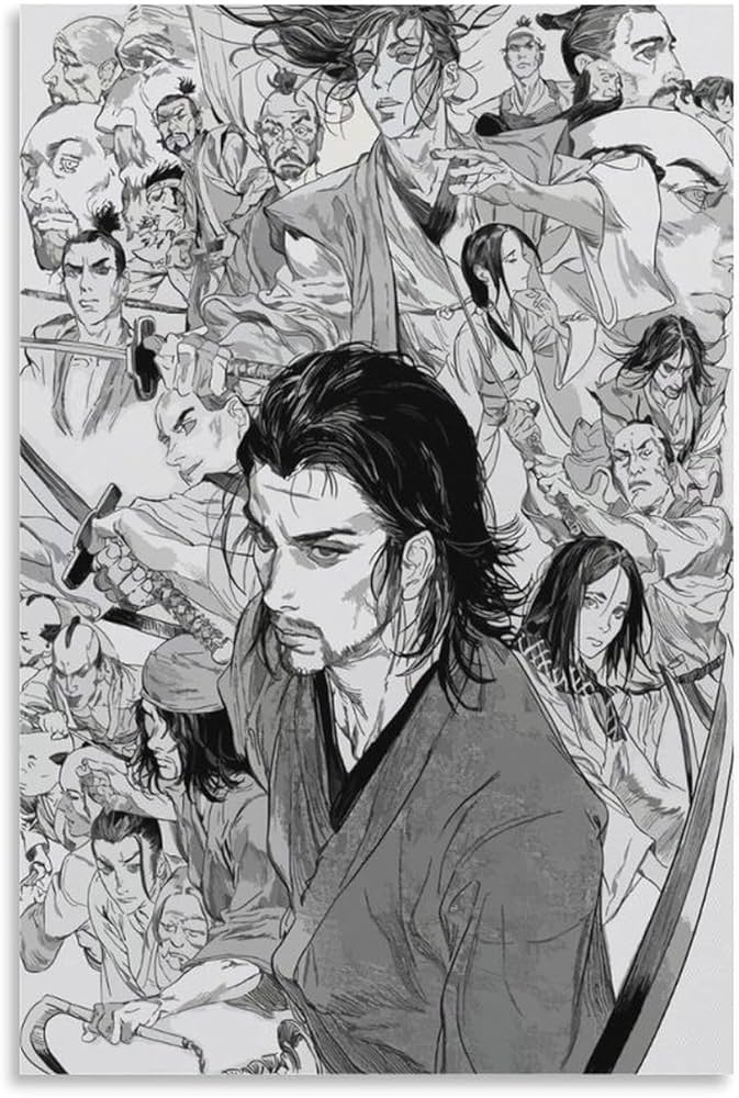 Amazon.co.jp: バガボンド アニメポスター 2 キャンバスアートポスター