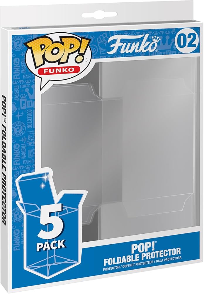 Amazon.com: Funko POP! Protector: 5-Pack Foldable POP! Protector