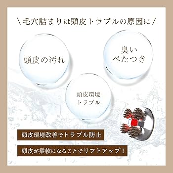 Amazon | ZOGANKIN(ゾーガンキン) スカルプ EMS ヘッドスパ 頭皮