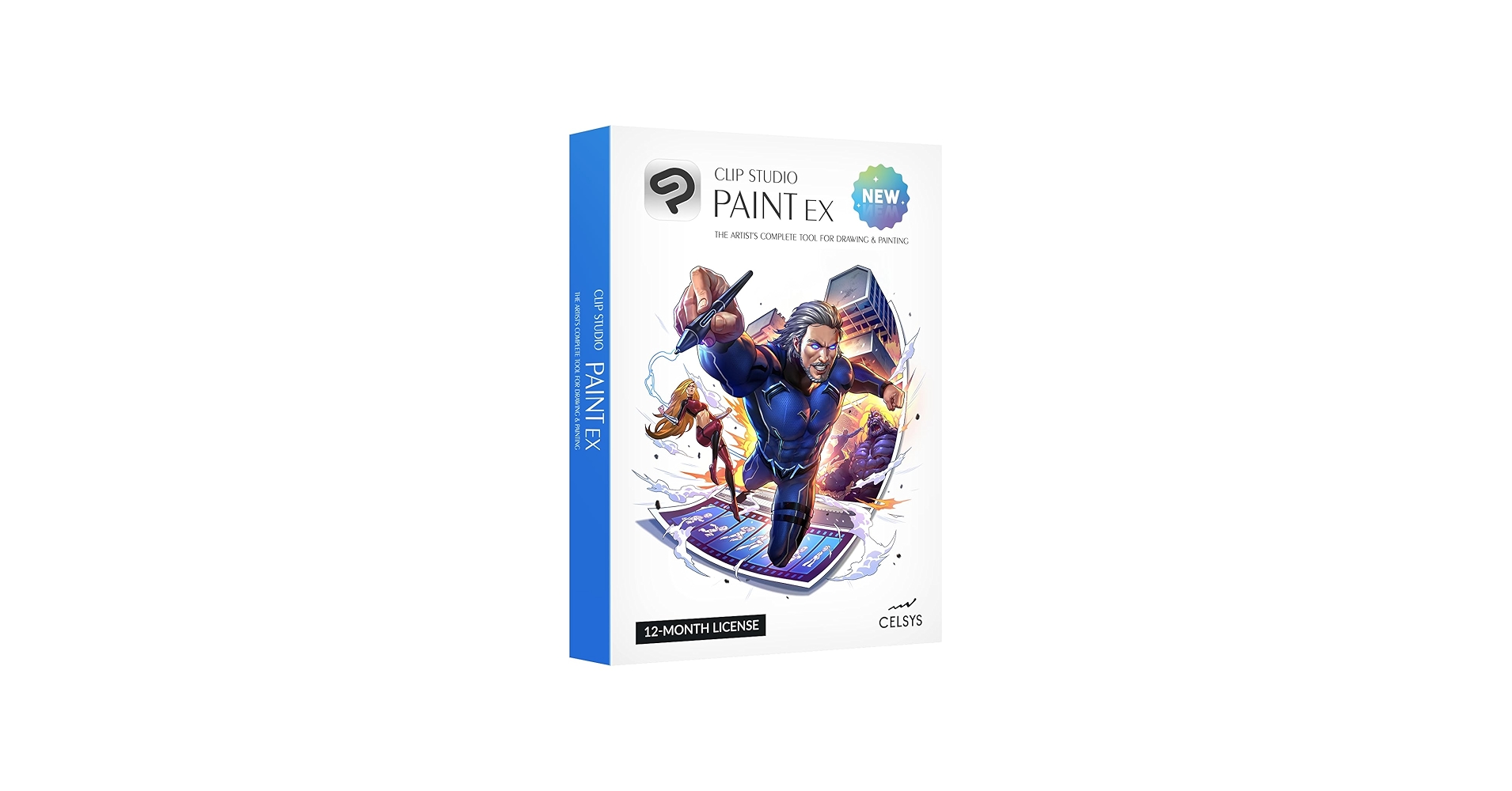 Amazon.com: CLIP STUDIO PAINT EX - New | 12 Months License | 1