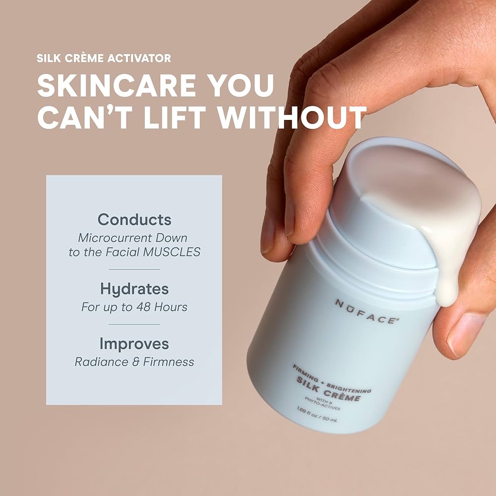 Amazon.com: NuFACE Silk Creme Activator - Brightening & Firming