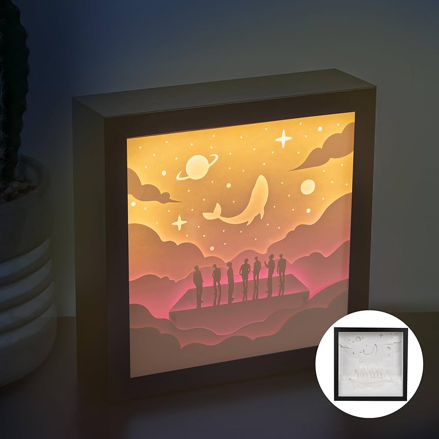 Amazon.com: BTS We are Bulletproof Inspired Light Box - BTS Merch