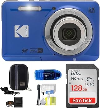 Amazon.com : KODAK Pixpro FZ55 Digital Camera Bundle, Includes