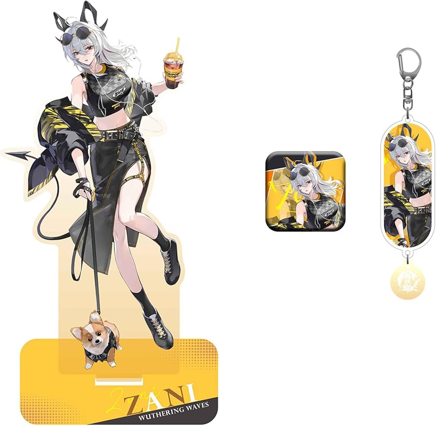 Amazon.co.jp: 鳴潮 グッズ 韓国 コラボ活動 ザンニー グッズ 鳴潮