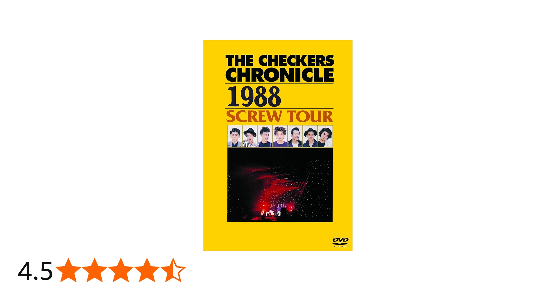 Amazon.co.jp: THE CHECKERS CHRONICLE 1988 SCREW TOUR (廉価版) [DVD