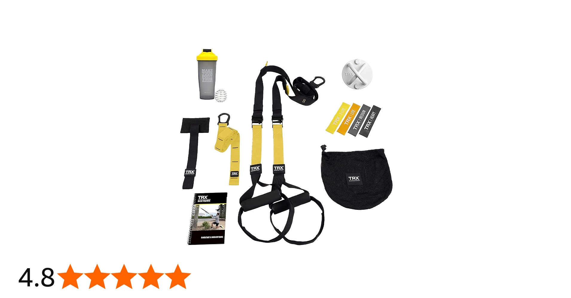 TRX All-in-One Suspension Trainer - Home-Gym System for the