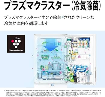 Amazon.co.jp: シャープ SHARP プラズマクラスター 冷蔵庫 どっちも