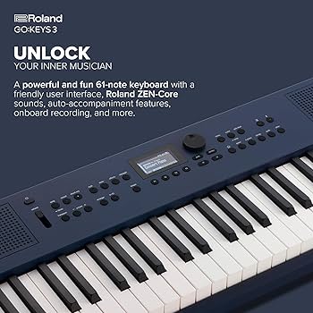 Amazon.com: Roland GO:KEYS 3 Music Creation Keyboard | 61-Note