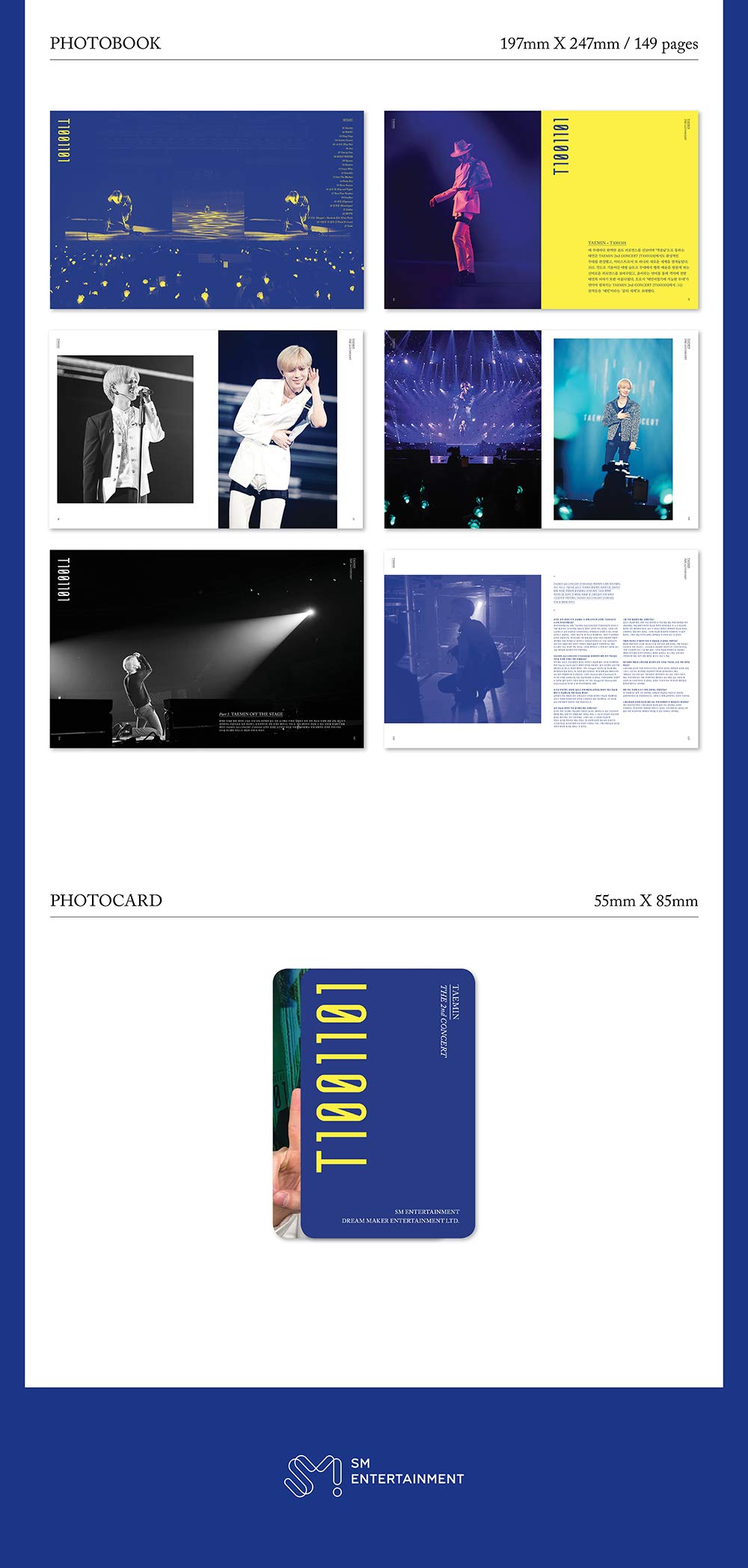 Amazon.com: TAEMIN SHINEE - TAEMIN T1001101 PHOTOBOOK+Extra