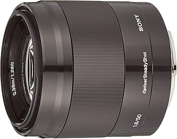 Amazon.com : SONY E 50mm F1.8 OSS SEL50F18 -B (Black) for Sony E