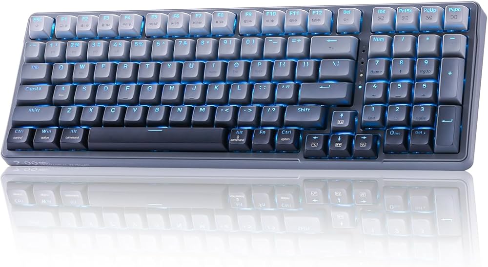 Amazon | e元素ゲーミングキーボードZ-99 シルバーウッド軸メカニカル