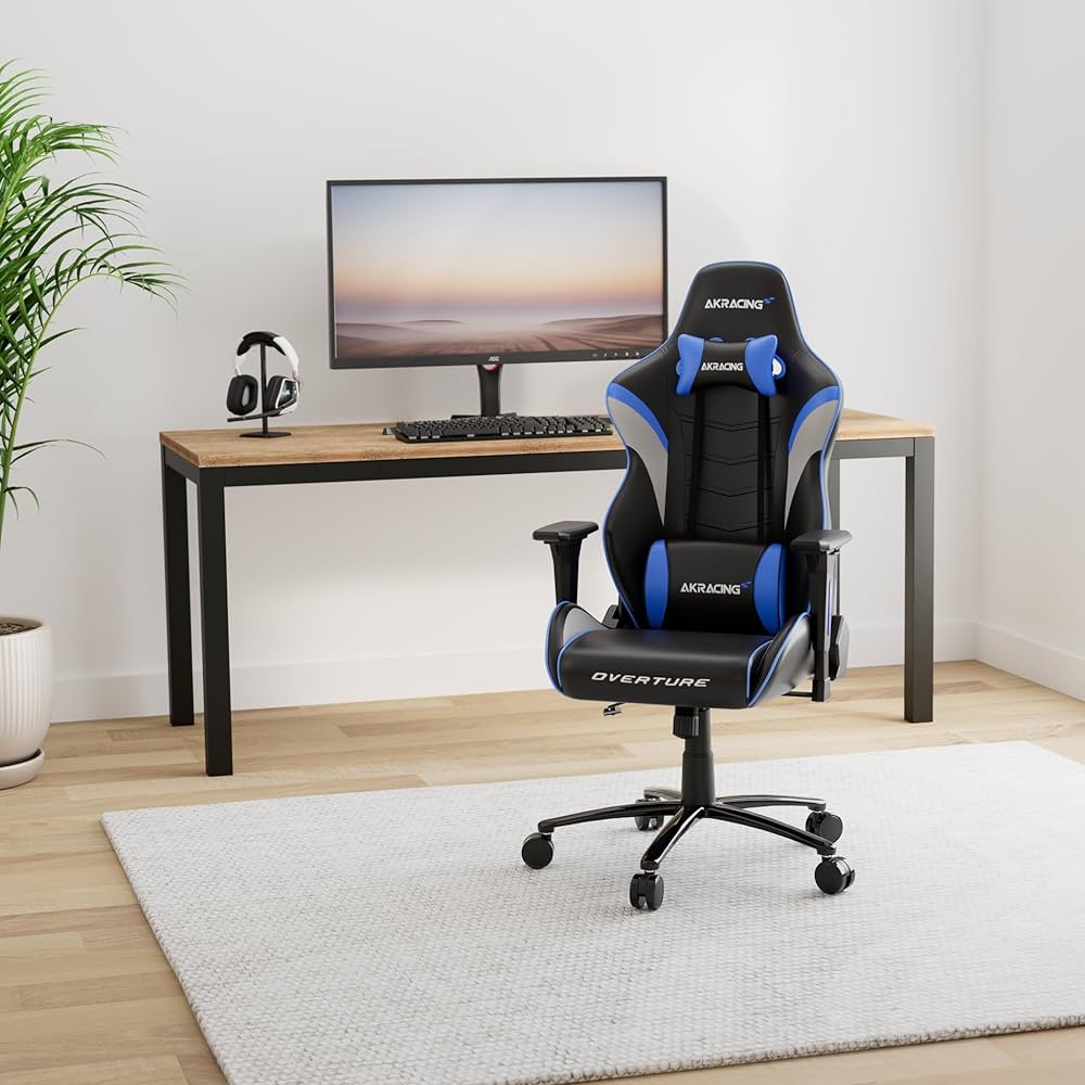 Amazon | AKRACING ゲーミングチェア デスクチェア 勉強机 勉強椅子