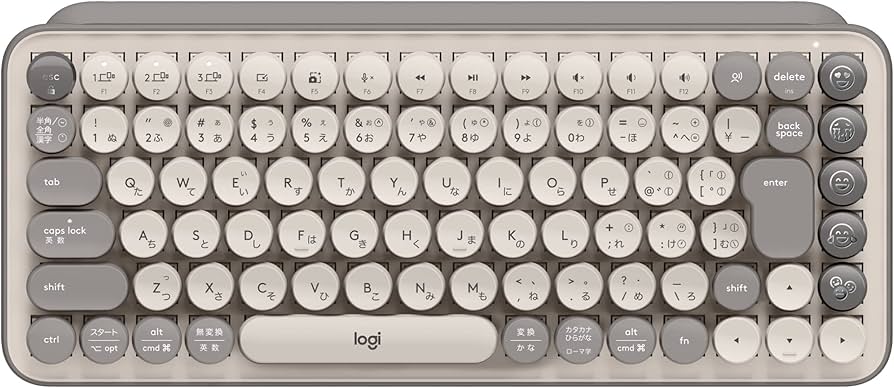 Amazon.co.jp: Logicool POP KEYS K730GY メカニカル ワイヤレス