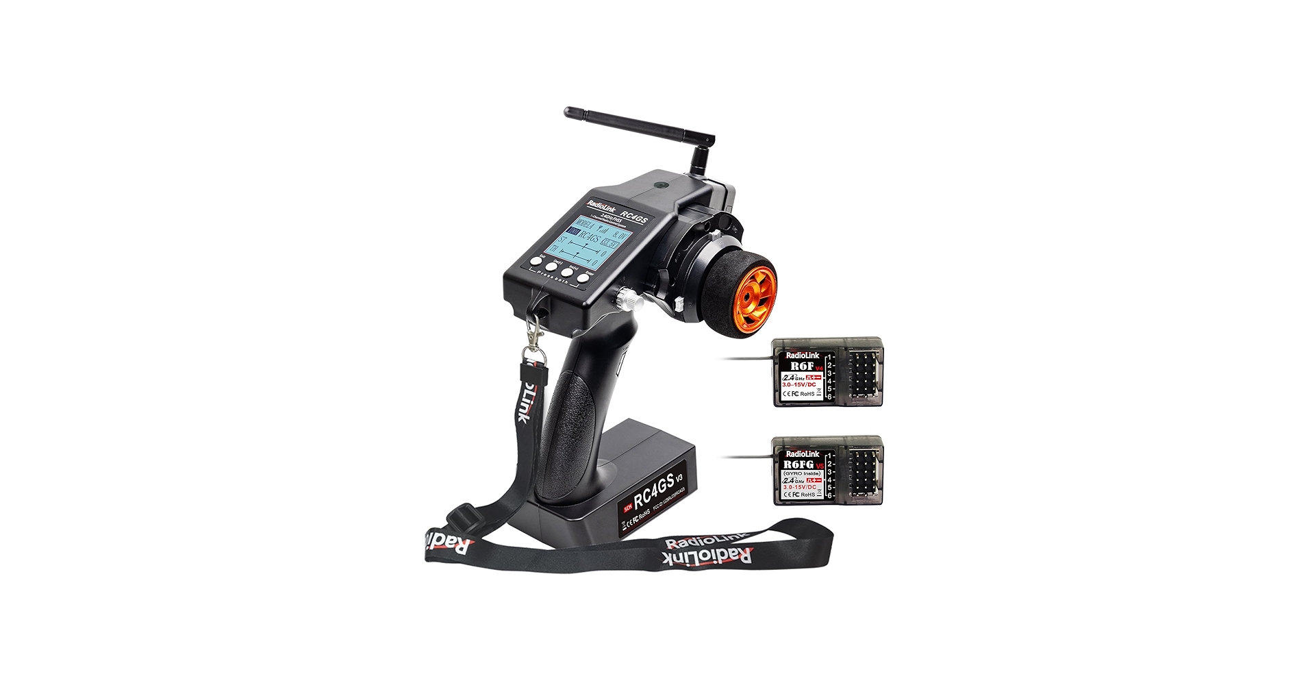 Amazon.com: Radiolink RC4GS V3 2.4G 5 Channels RC Radio