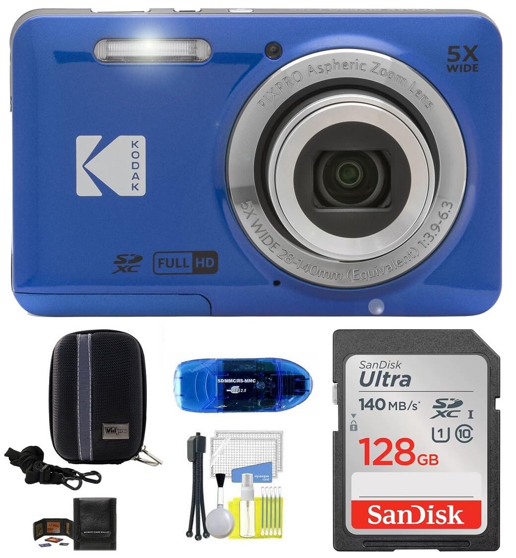 Amazon.com : KODAK Pixpro FZ55 Digital Camera Bundle, Includes